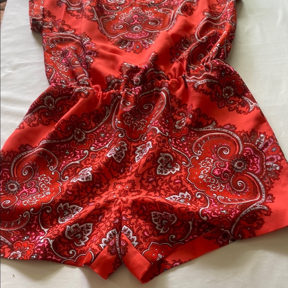 Banana Republic Red Sleeveless Sundress
